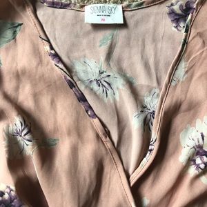 Floral Sleeveless Ankle Length Romper